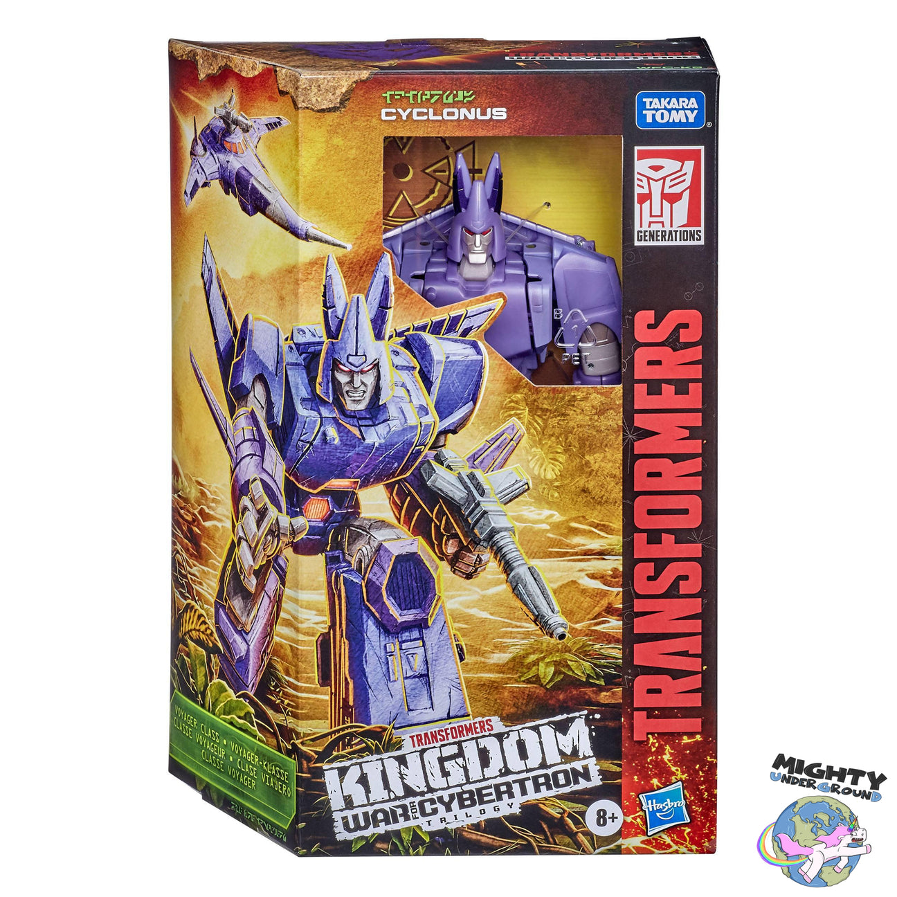 Transformers Generations: Cyclonus - Voyager Class (War for Cybertron: Kingdom) VORBESTELLUNG!-Actionfiguren-Hasbro-Mighty Underground
