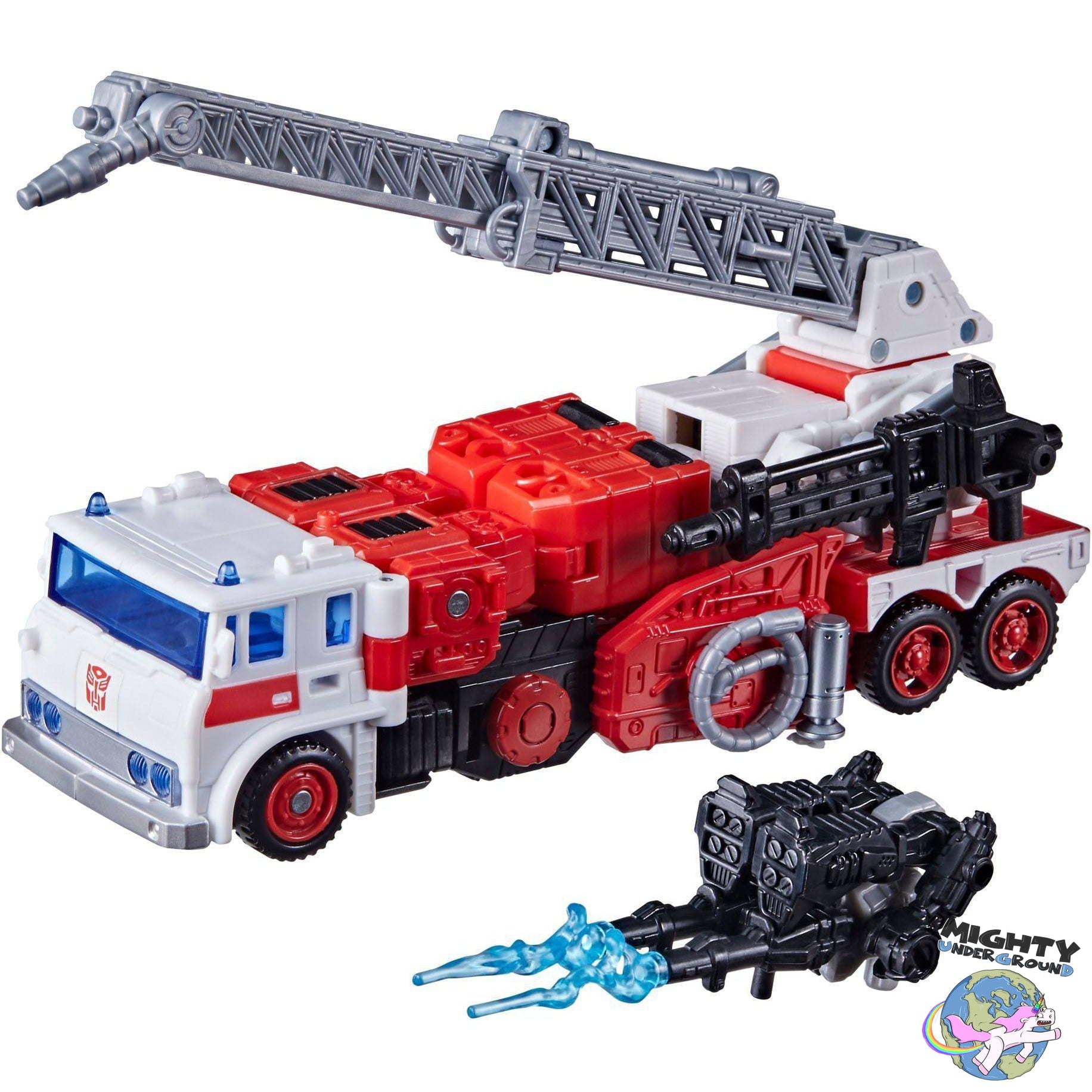 Transformers Generations Selects: Artfire & Nightstick - Voyager Class-Actionfiguren-Hasbro-Mighty Underground