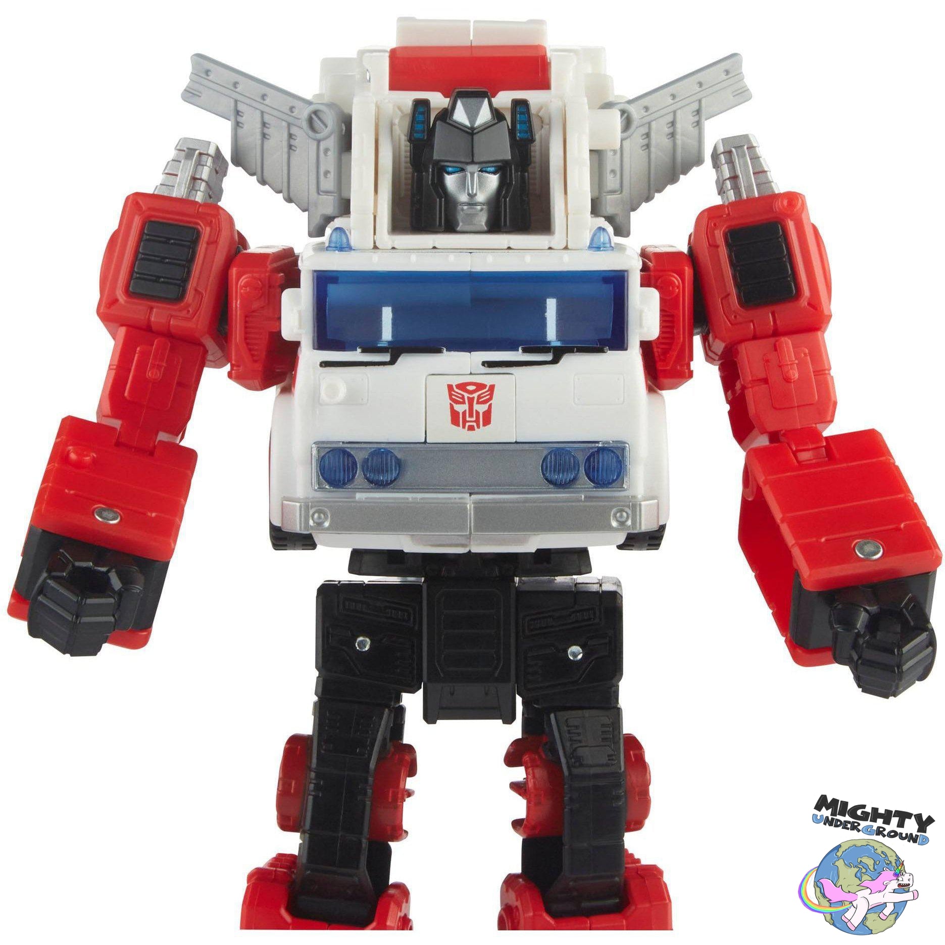 Transformers Generations Selects: Artfire & Nightstick - Voyager Class-Actionfiguren-Hasbro-Mighty Underground