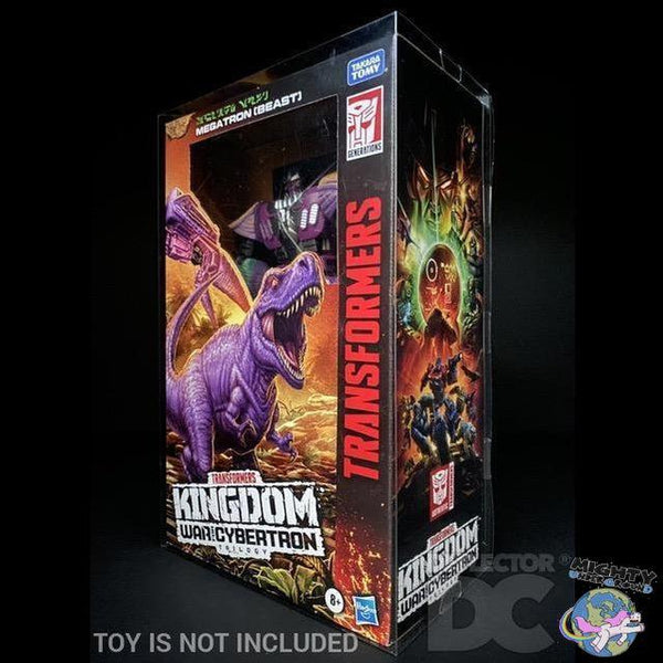 Transformers Kingdom War for Cybertron (Leader Class) - Protektor-Actionfiguren Protektor-Deflector DC-Mighty Underground