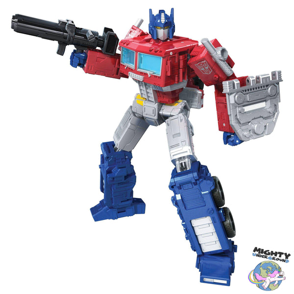 Transformers Generations: Optimus Prime - Leader Class (War for Cybertron Kingdom)-Actionfiguren-Hasbro-Mighty Underground