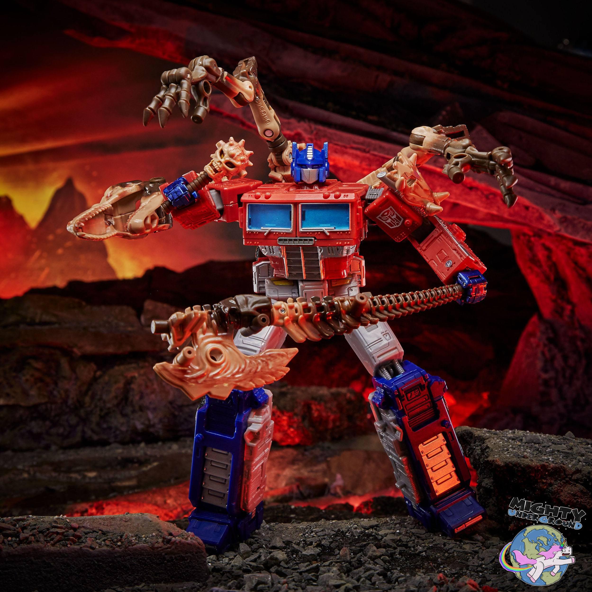 Transformers Generations: Optimus Prime - Leader Class (War for Cybertron Kingdom)-Actionfiguren-Hasbro-Mighty Underground