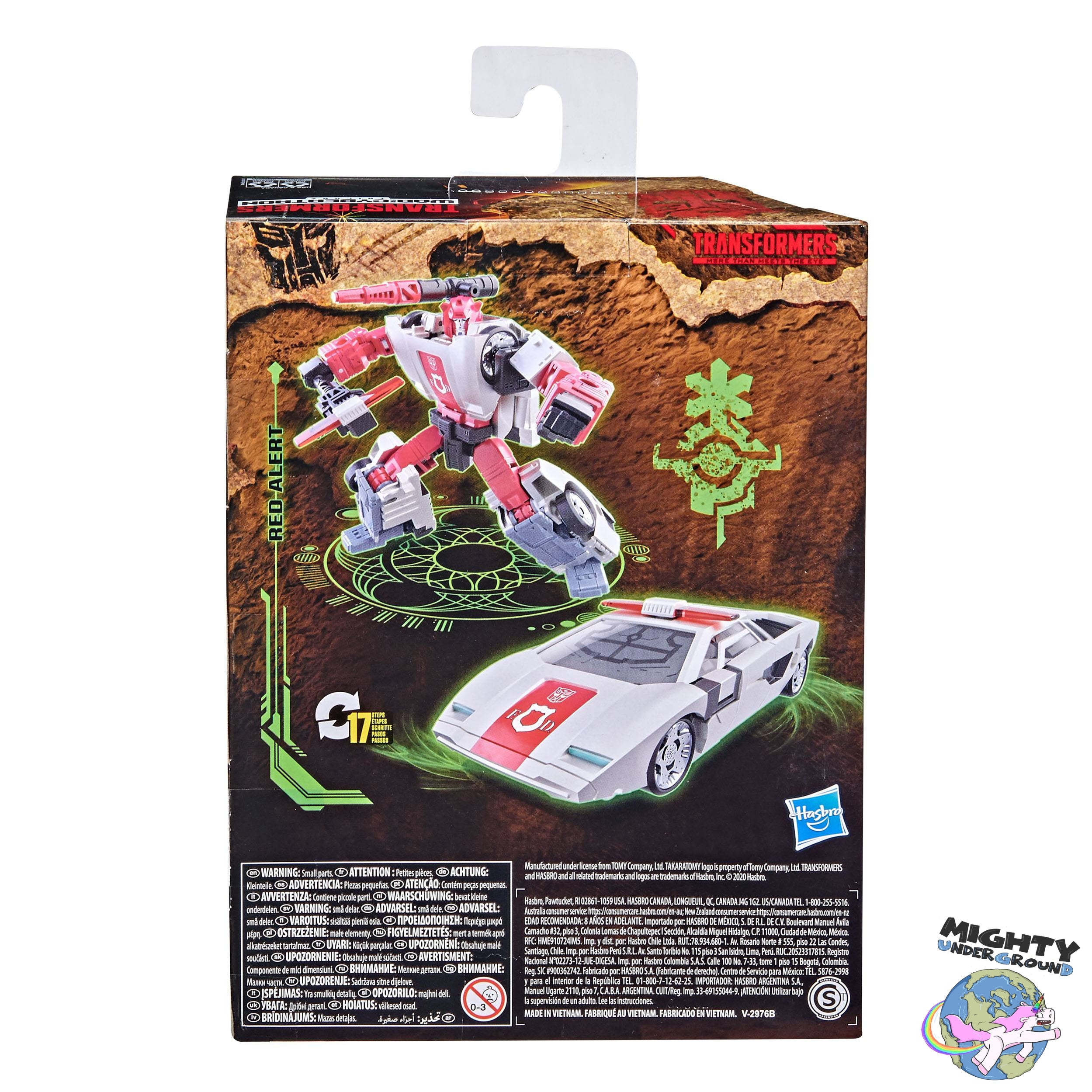 Transformers: Red Alert - Deluxe Class (War for Cybertron: Kingdom)-Actionfiguren-Hasbro-Mighty Underground