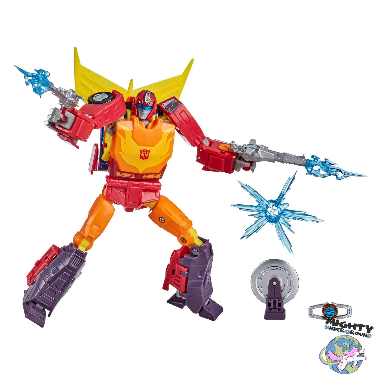 Transformers (The Movie): Autobot Hot Rod - Studio Series Voyager Class-Actionfiguren-Hasbro-Mighty Underground
