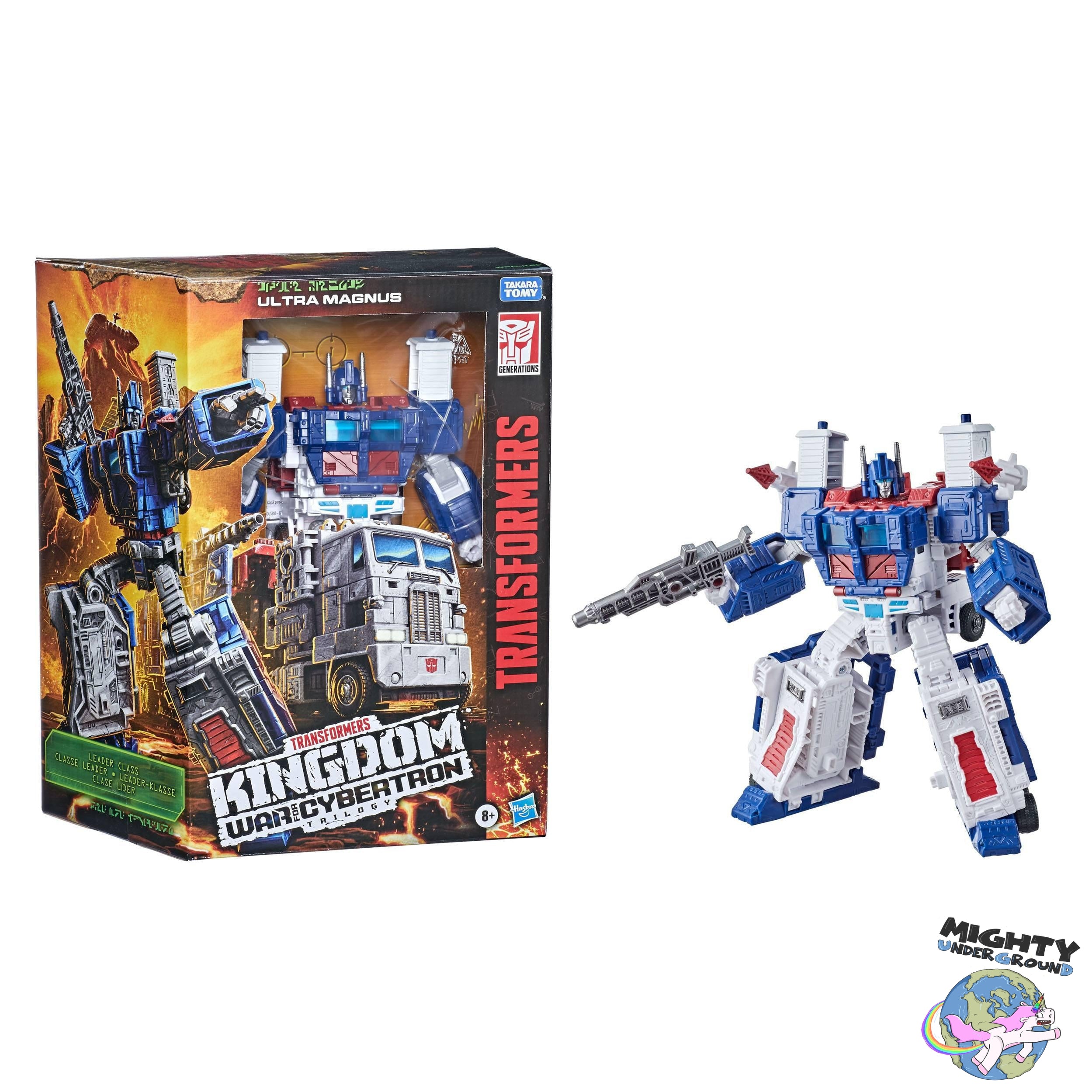 Transformers Generations: Ultra Magnus - Leader Class (War for Cybertron Kingdom)-Actionfiguren-Hasbro-Mighty Underground