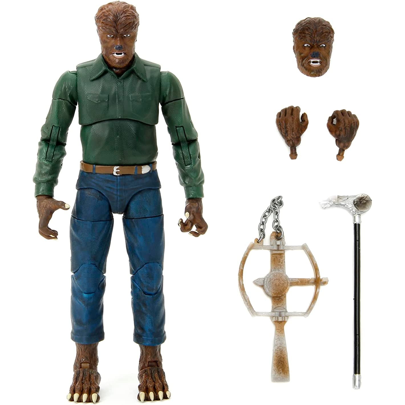 Universal Monsters: The Wolfman - 6 inch-Actionfiguren-Jada Toys-Mighty Underground