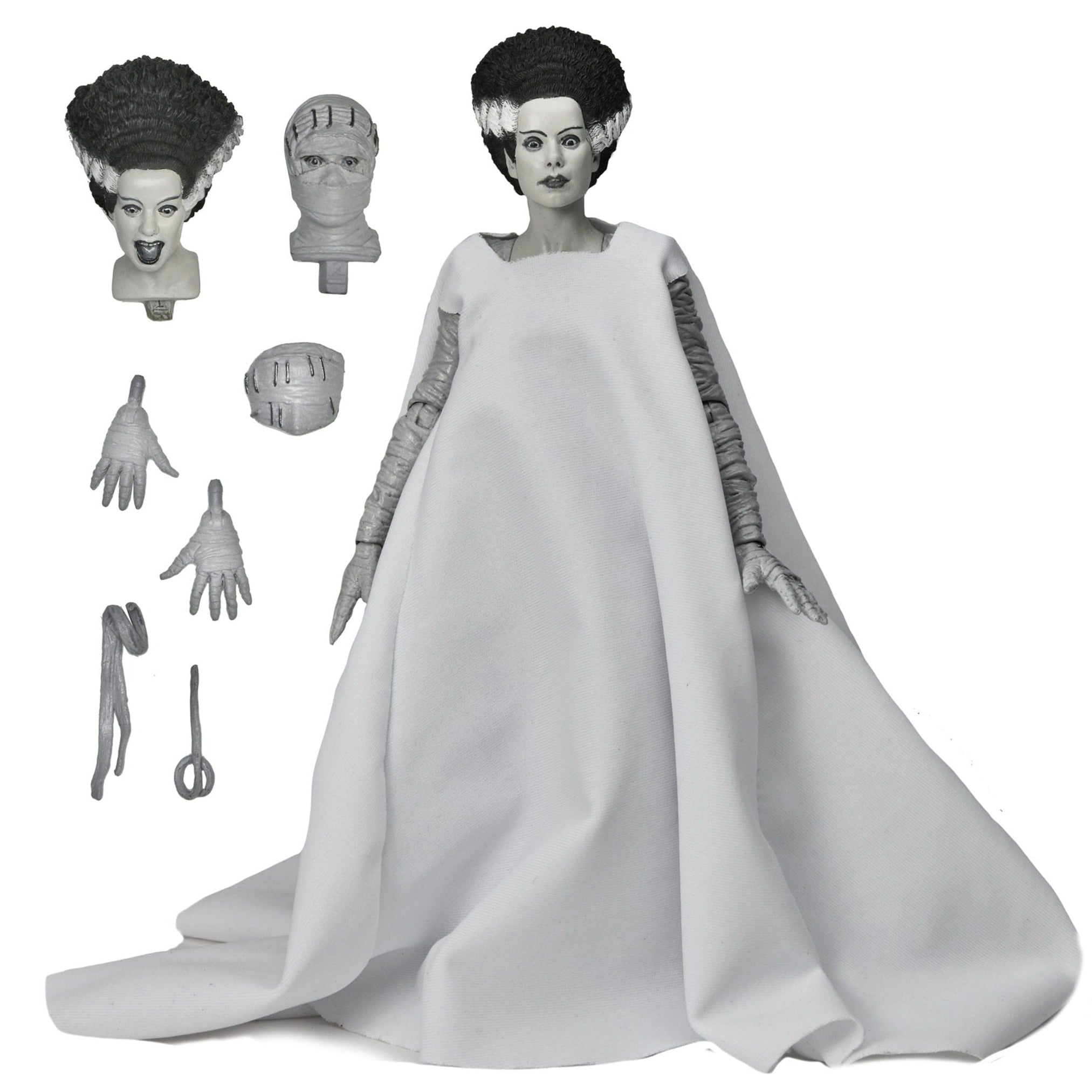 Universal Monsters: Ultimate Bride of Frankenstein (Black & White)-Actionfiguren-NECA-Mighty Underground