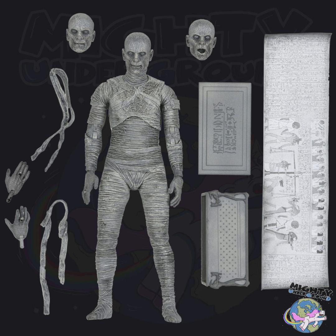 Universal Monsters: Ultimate The Mummy (Black & White)-Actionfiguren-NECA-Mighty Underground