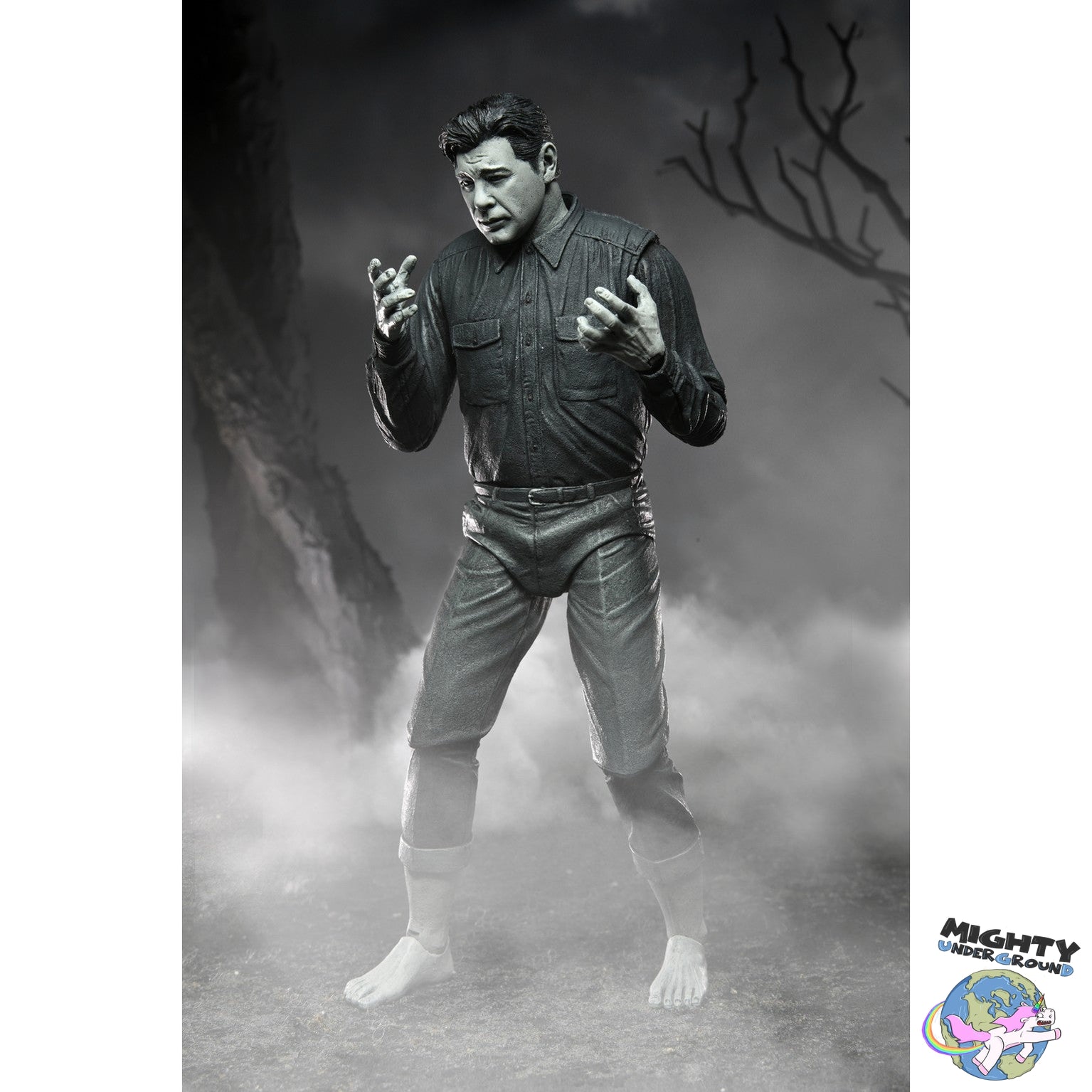 Universal Monsters: Ultimate Wolf Man (Black & White)-Actionfiguren-NECA-Mighty Underground