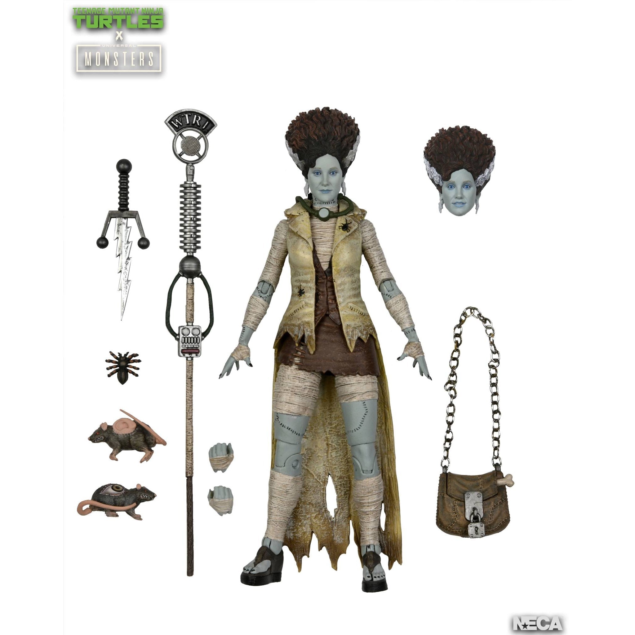 Universal Monsters x TMNT: Ultimate April as The Bride-Actionfiguren-NECA-Mighty Underground