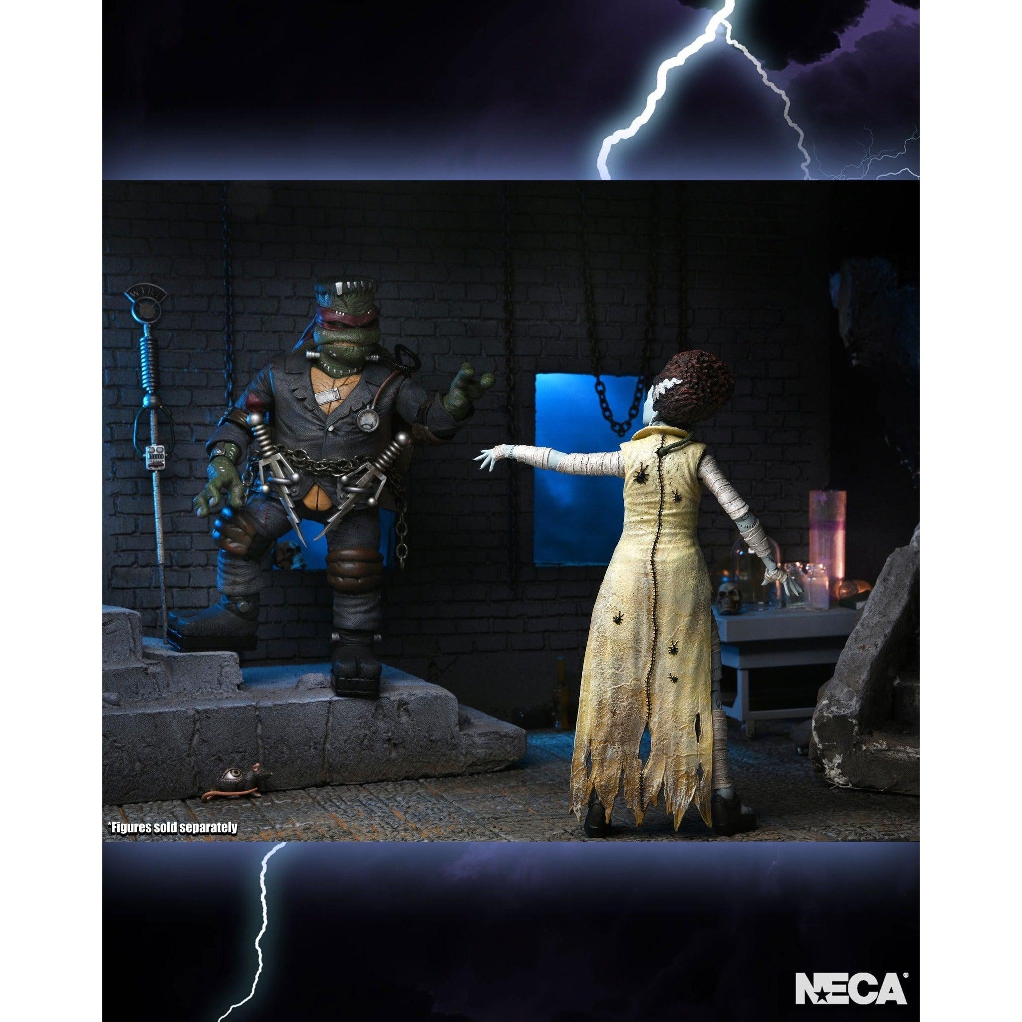 Universal Monsters x TMNT: Ultimate April as The Bride-Actionfiguren-NECA-Mighty Underground