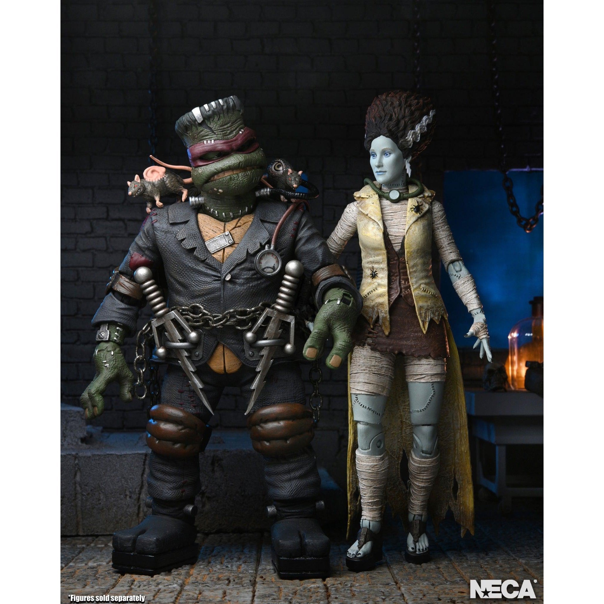 Universal Monsters x TMNT: Ultimate April as The Bride-Actionfiguren-NECA-Mighty Underground