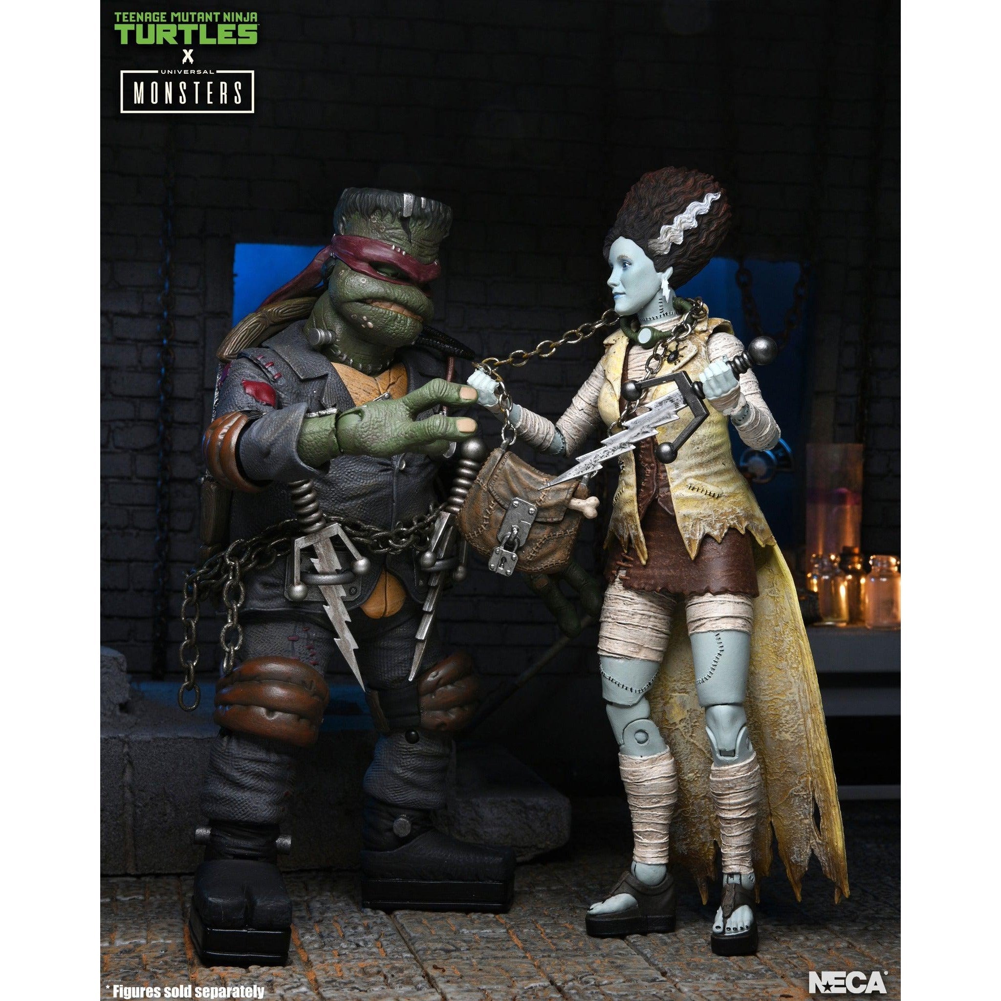 Universal Monsters x TMNT: Ultimate April as The Bride-Actionfiguren-NECA-Mighty Underground