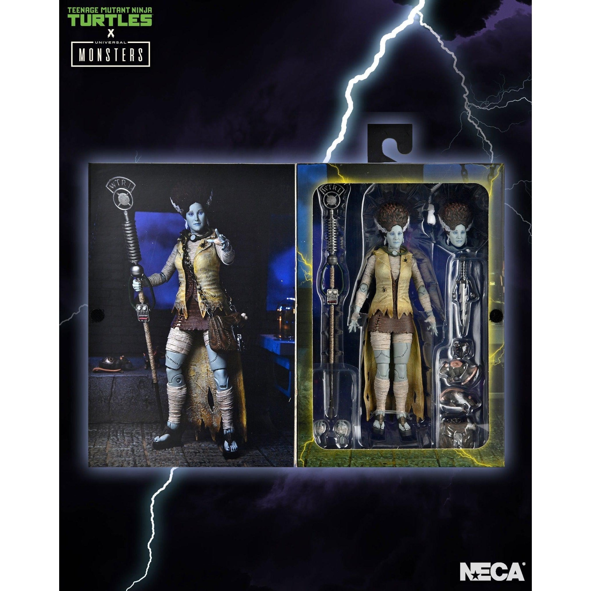 Universal Monsters x TMNT: Ultimate April as The Bride-Actionfiguren-NECA-Mighty Underground