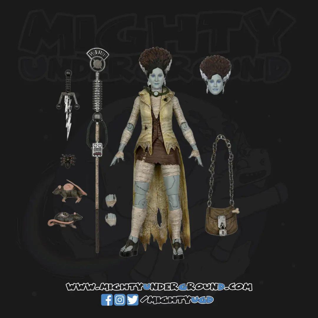 Universal Monsters x TMNT: Ultimate April as The Bride-Actionfiguren-NECA-Mighty Underground