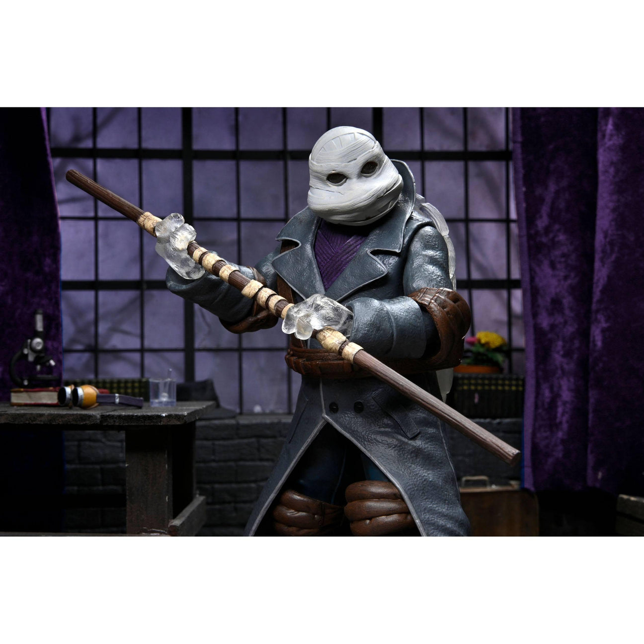 Universal Monsters x TMNT: Ultimate Donatello as The Invisible Man-Actionfiguren-Mighty Underground-Mighty Underground