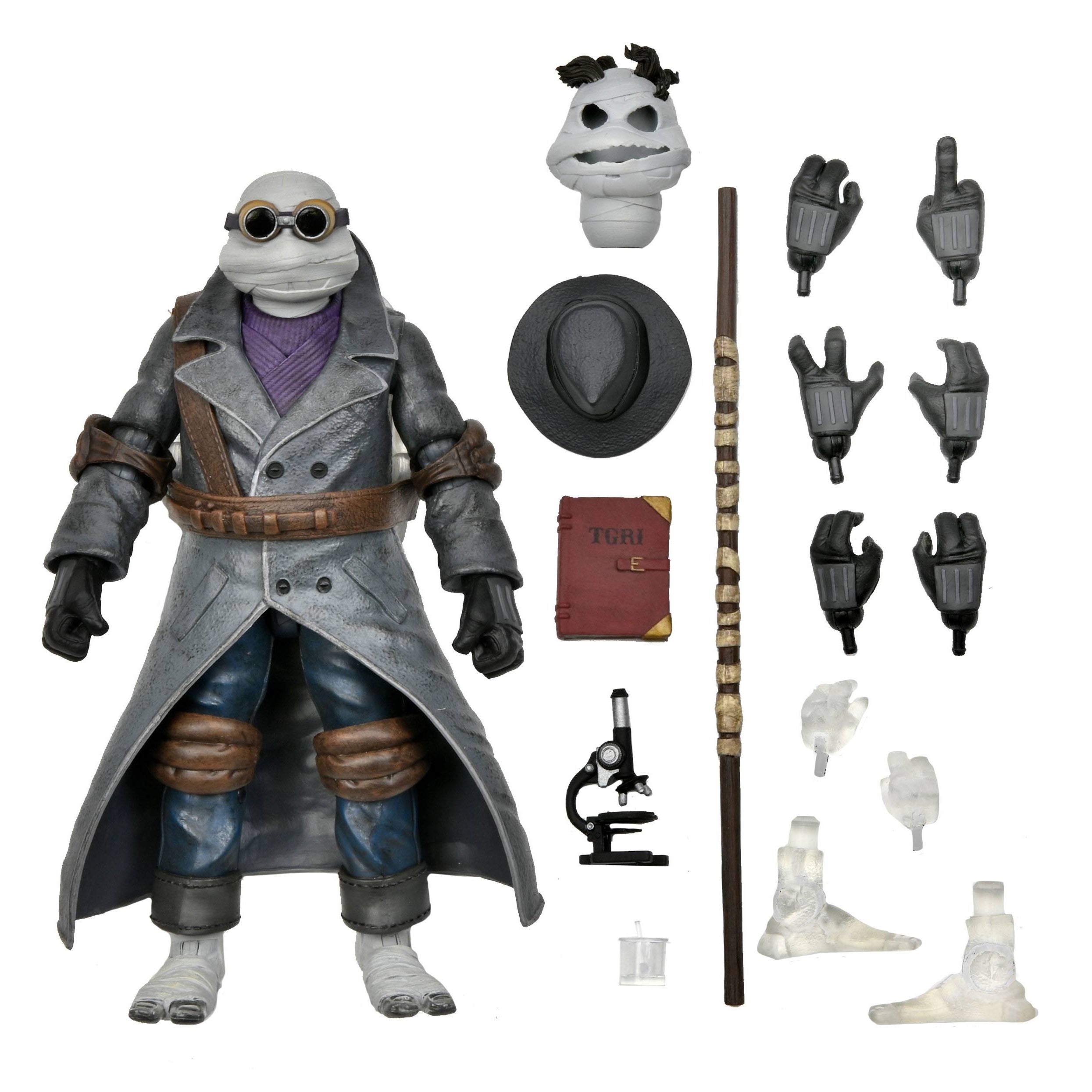 Universal Monsters x TMNT: Ultimate Donatello as The Invisible Man-Actionfiguren-Mighty Underground-Mighty Underground