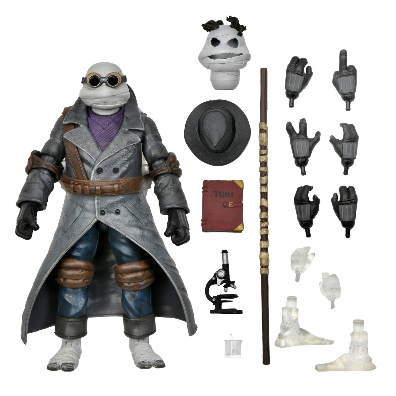 Universal Monsters x TMNT: Ultimate Donatello as The Invisible Man-Actionfiguren-Mighty Underground-Mighty Underground