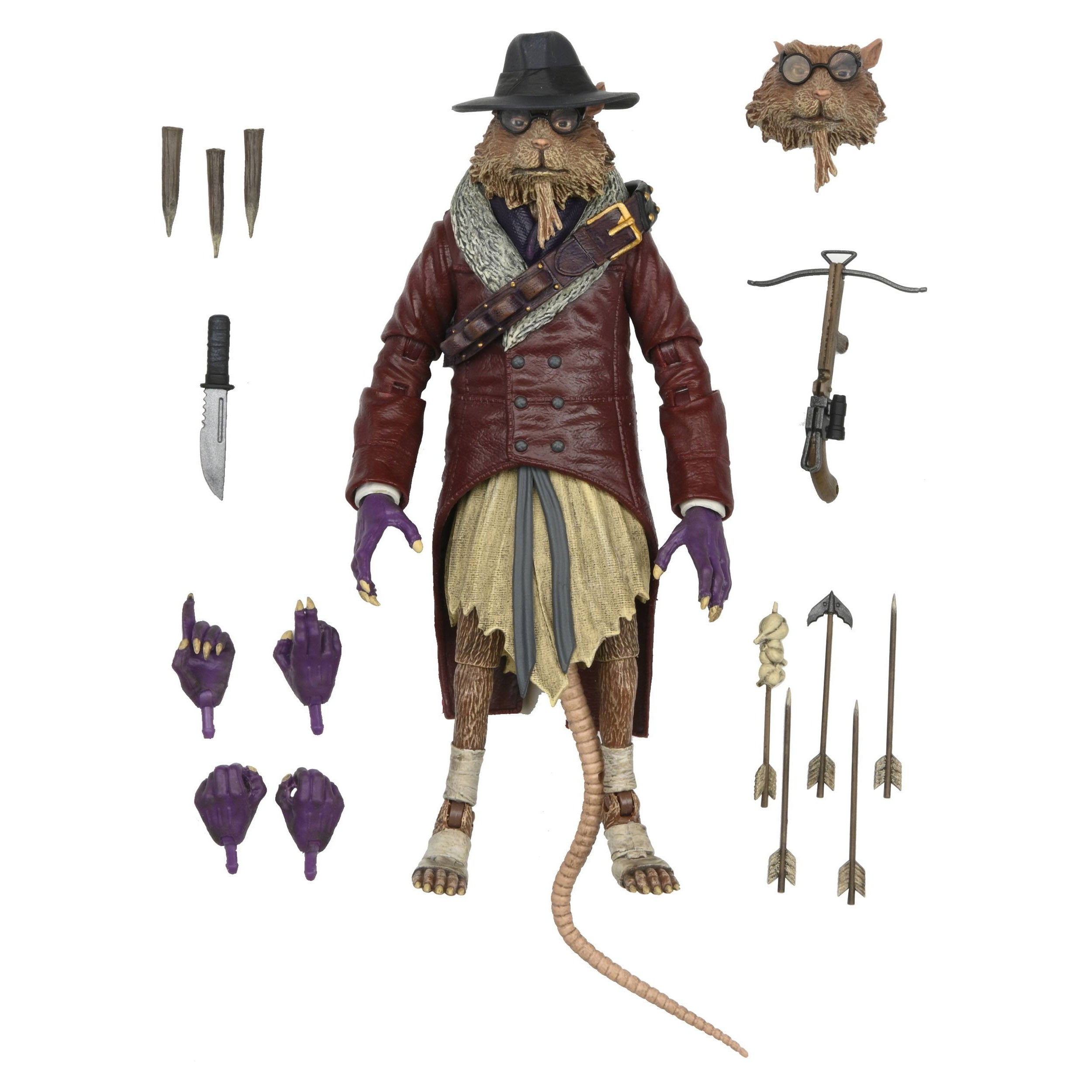 Universal Monsters x TMNT: Ultimate Splinter as Van Helsing-Actionfiguren-NECA-Mighty Underground