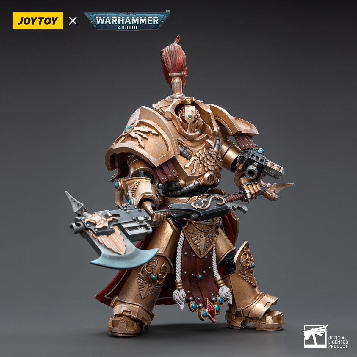 Warhammer 40k: Adeptus Custodes Allarus Custodian Osyr Archimaxes Allarus Terminator Armour - 12 cm-Actionfiguren-JoyToy-Mighty Underground