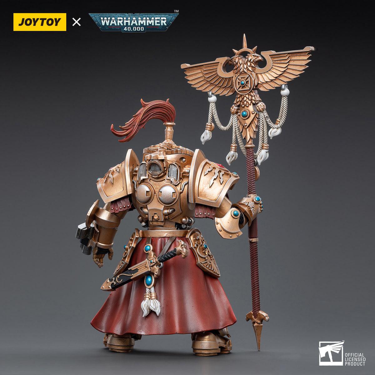 Warhammer 40k: Adeptus Custodes Vexilus Praetor Phelam Tolguror Allarus - 12 cm-Actionfiguren-JoyToy-Mighty Underground