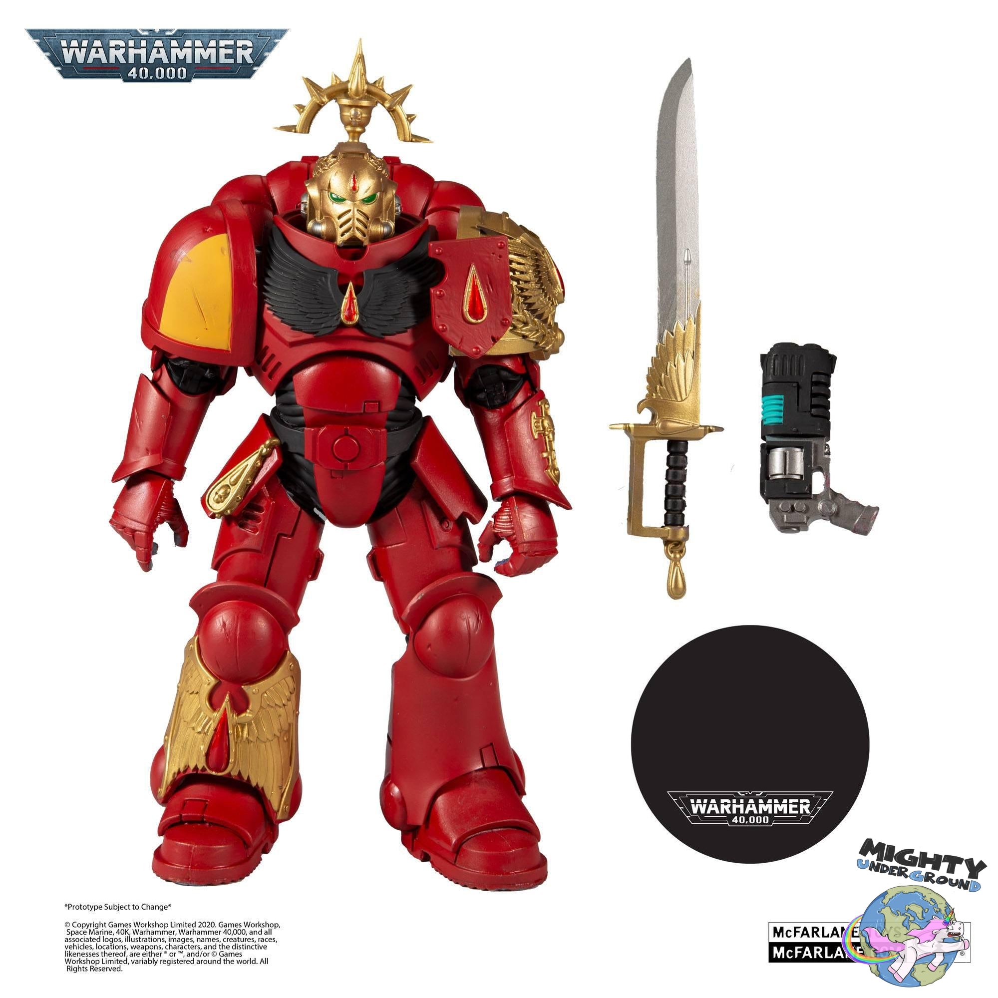 Warhammer 40k: Blood Angels Primaris Lieutenant (Gold Label Series) VORBESTELLUNG!-Actionfiguren-McFarlane Toys-Mighty Underground