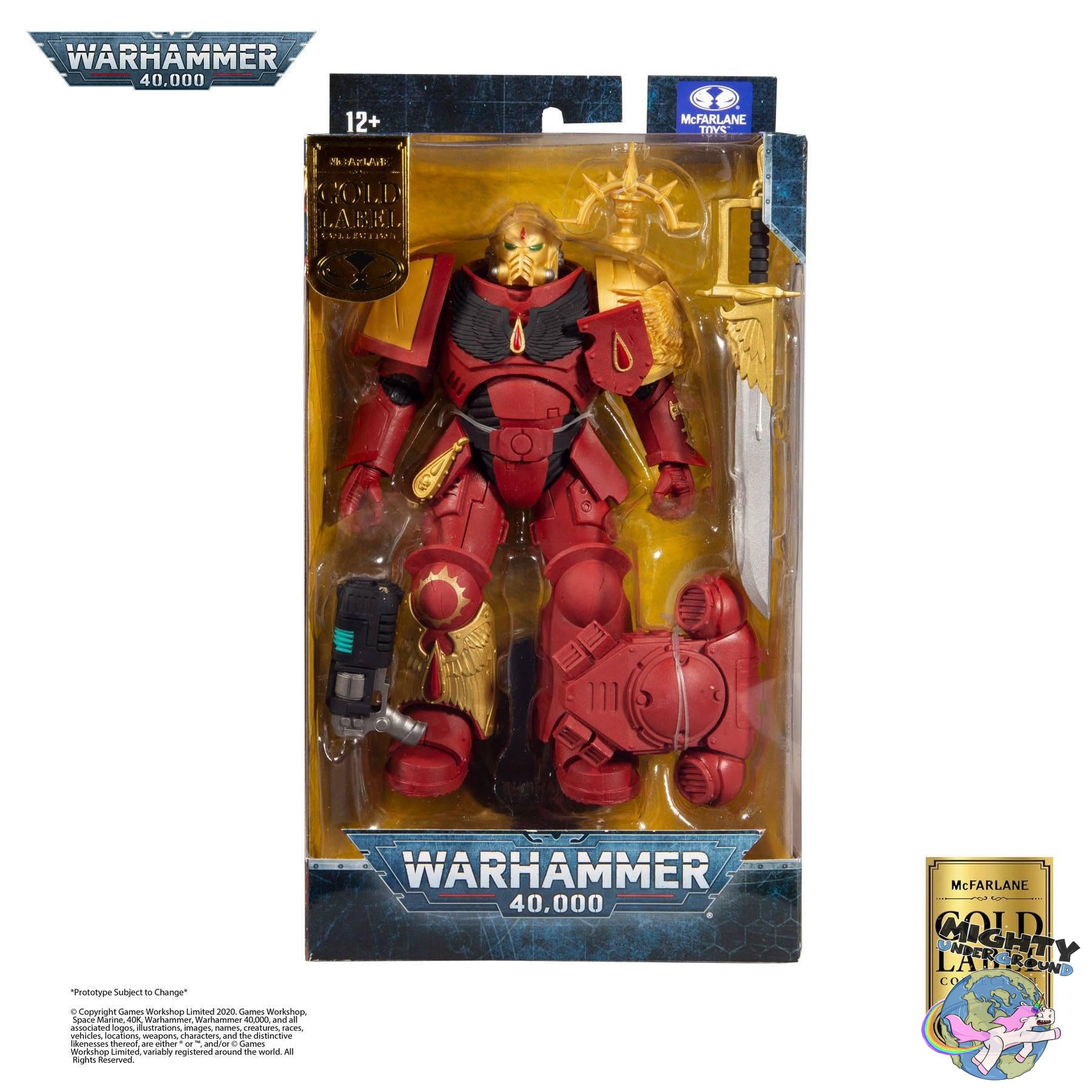 Warhammer 40k: Blood Angels Primaris Lieutenant (Gold Label Series) VORBESTELLUNG!-Actionfiguren-McFarlane Toys-Mighty Underground