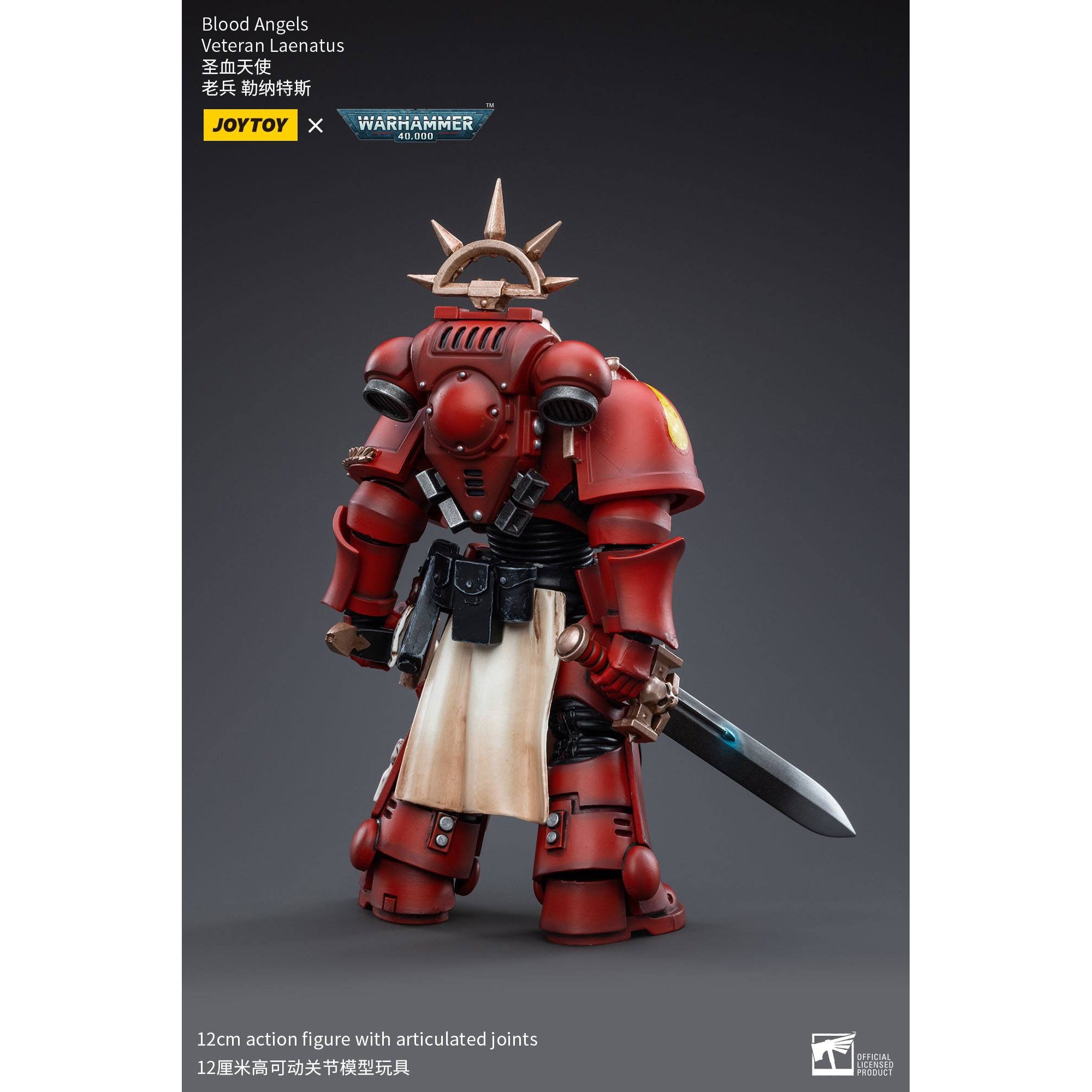 Warhammer 40k: Blood Angels Veteran Laenatus - 12 cm-Actionfiguren-JoyToy-Mighty Underground