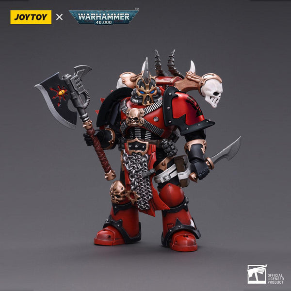 Warhammer 40k: Chaos Space Marines Red Corsairs Exalted Champion Gotor the Blade - 12 cm-Actionfiguren-JoyToy-Mighty Underground