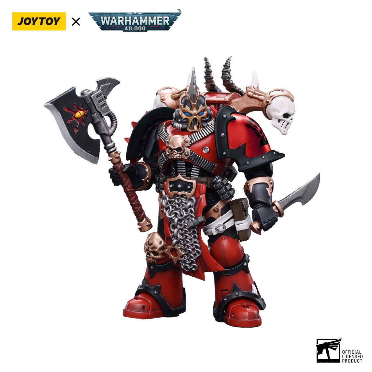 Warhammer 40k: Chaos Space Marines Red Corsairs Exalted Champion Gotor the Blade - 12 cm-Actionfiguren-JoyToy-Mighty Underground
