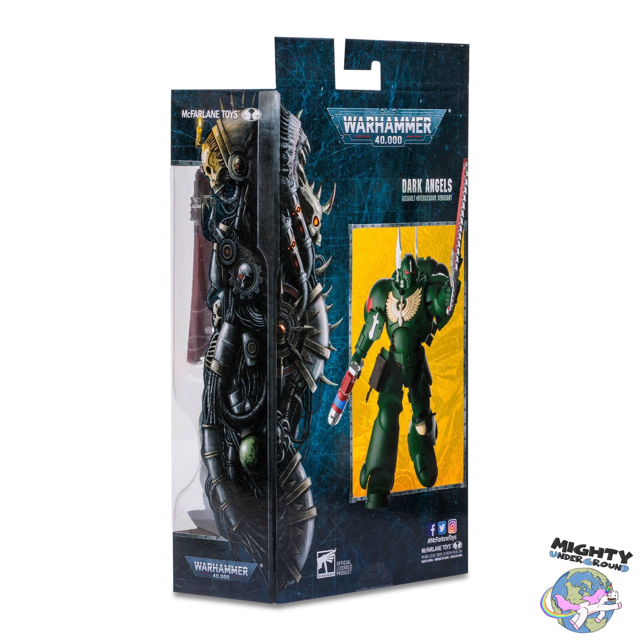 Warhammer 40k: Dark Angels Assault Intercessor Sergeant-Actionfiguren-McFarlane Toys-Mighty Underground