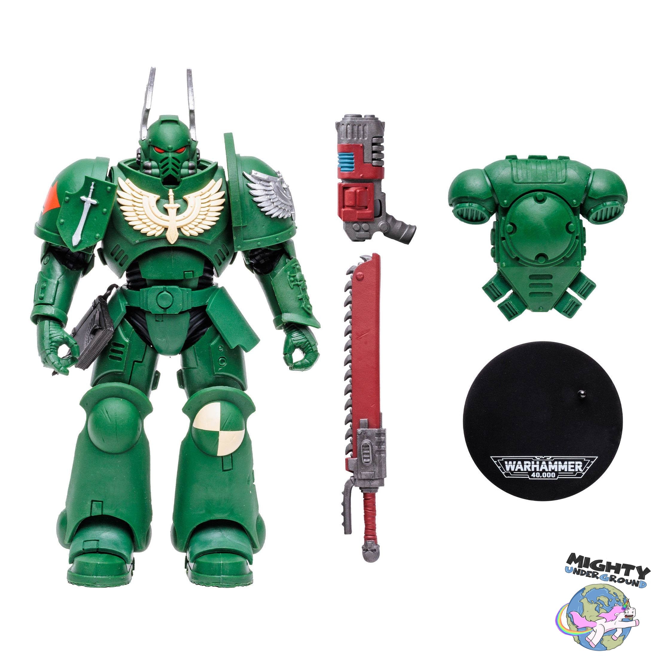 Warhammer 40k: Dark Angels Assault Intercessor Sergeant-Actionfiguren-McFarlane Toys-Mighty Underground