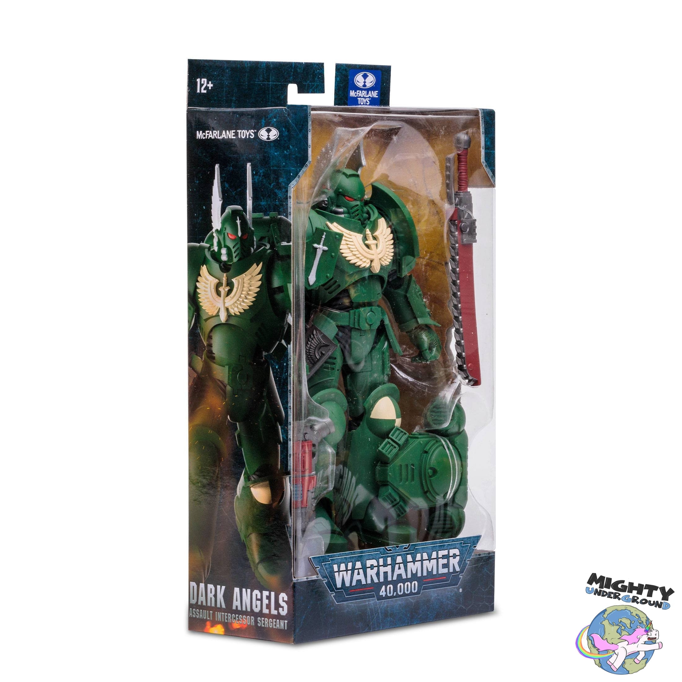 Warhammer 40k: Dark Angels Assault Intercessor Sergeant-Actionfiguren-McFarlane Toys-Mighty Underground