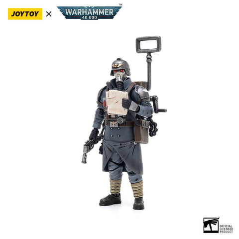 Warhammer 40k: Death Korps of Krieg Veteran Squad Guardsman Communications Specialist - 10 cm-Actionfiguren-JoyToy-Mighty Underground