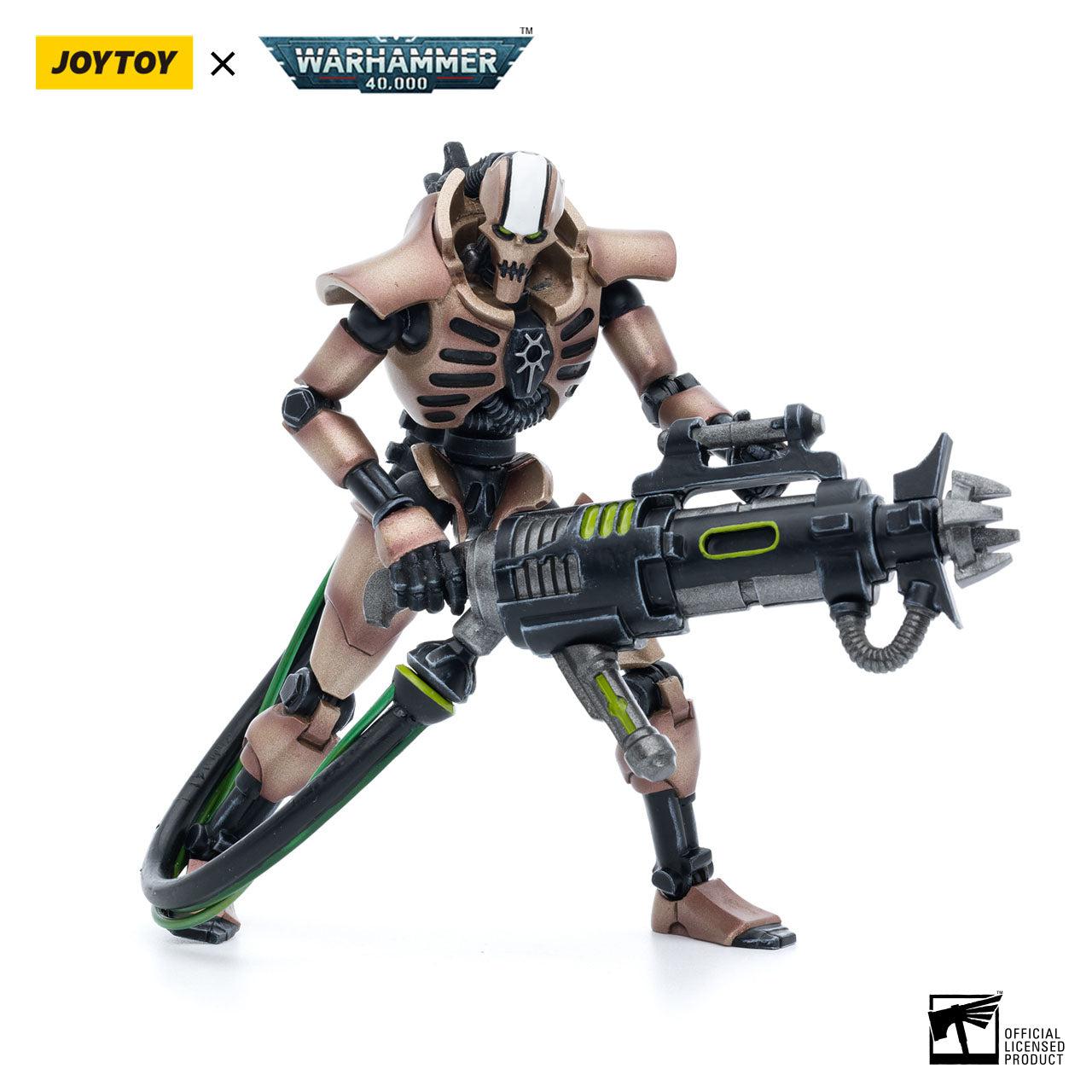 Warhammer 40k: Necrons Szarekhan Dynasty lmmortal with Tesla Carbine 2-Pack - 12 cm-Actionfiguren-JoyToy-Mighty Underground