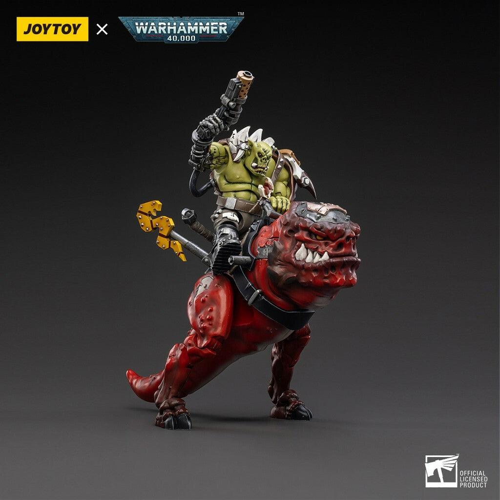 Warhammer 40k: Ork Kommandos Squighog Nob on Smasha Squig - 12 cm-Actionfiguren-JoyToy-Mighty Underground