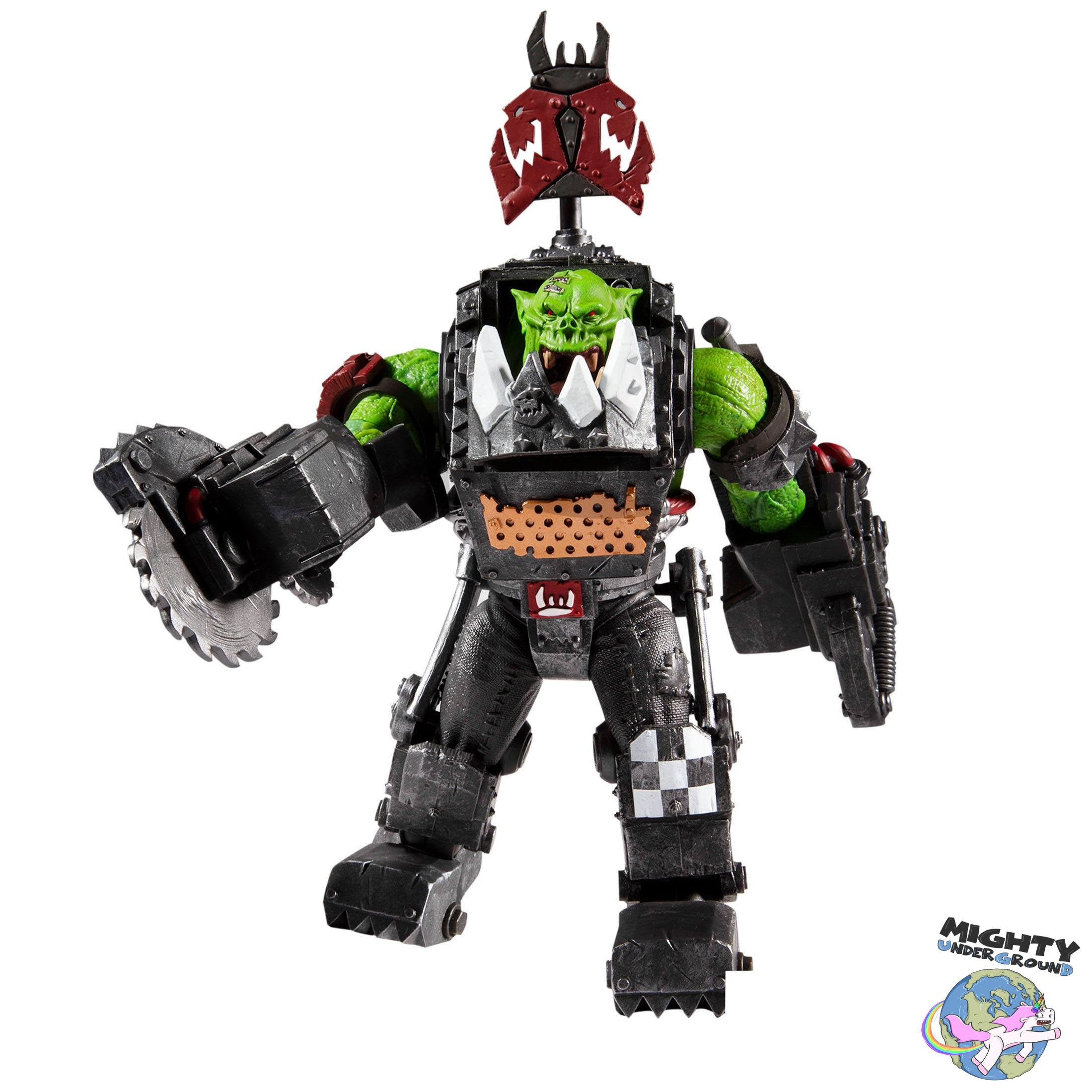 Warhammer 40k: Ork Meganob with Buzzsaw-Actionfiguren-McFarlane Toys-Mighty Underground