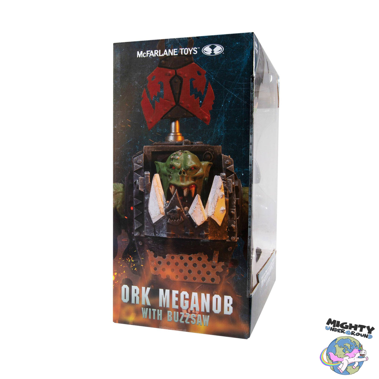 Warhammer 40k: Ork Meganob with Buzzsaw-Actionfiguren-McFarlane Toys-Mighty Underground