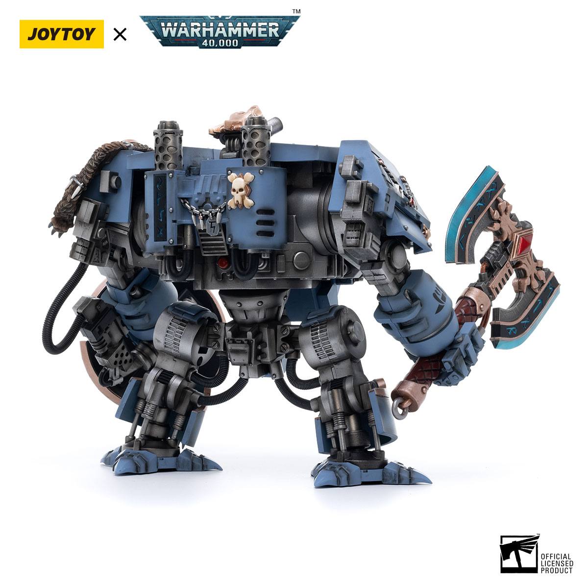 Warhammer 40k: Space Marines Space Wolves Venerable Dreadnought Brother Hvor - 20 cm-Actionfiguren-JoyToy-Mighty Underground