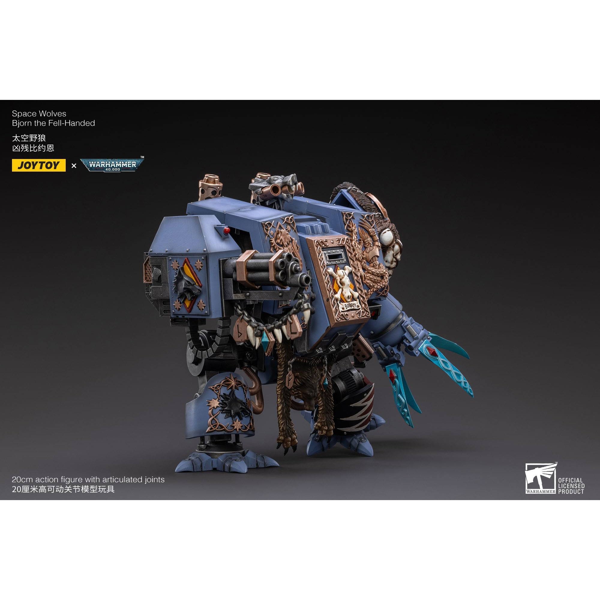 Warhammer 40k: Space Wolves Bjorn the Fell-Handed - 19 cm-Actionfiguren-JoyToy-Mighty Underground