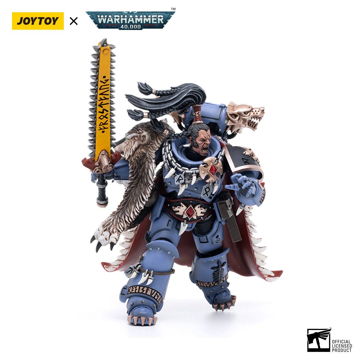 Warhammer 40k: Space Wolves Ragnar Blackmane - 13 cm-Actionfiguren-JoyToy-Mighty Underground