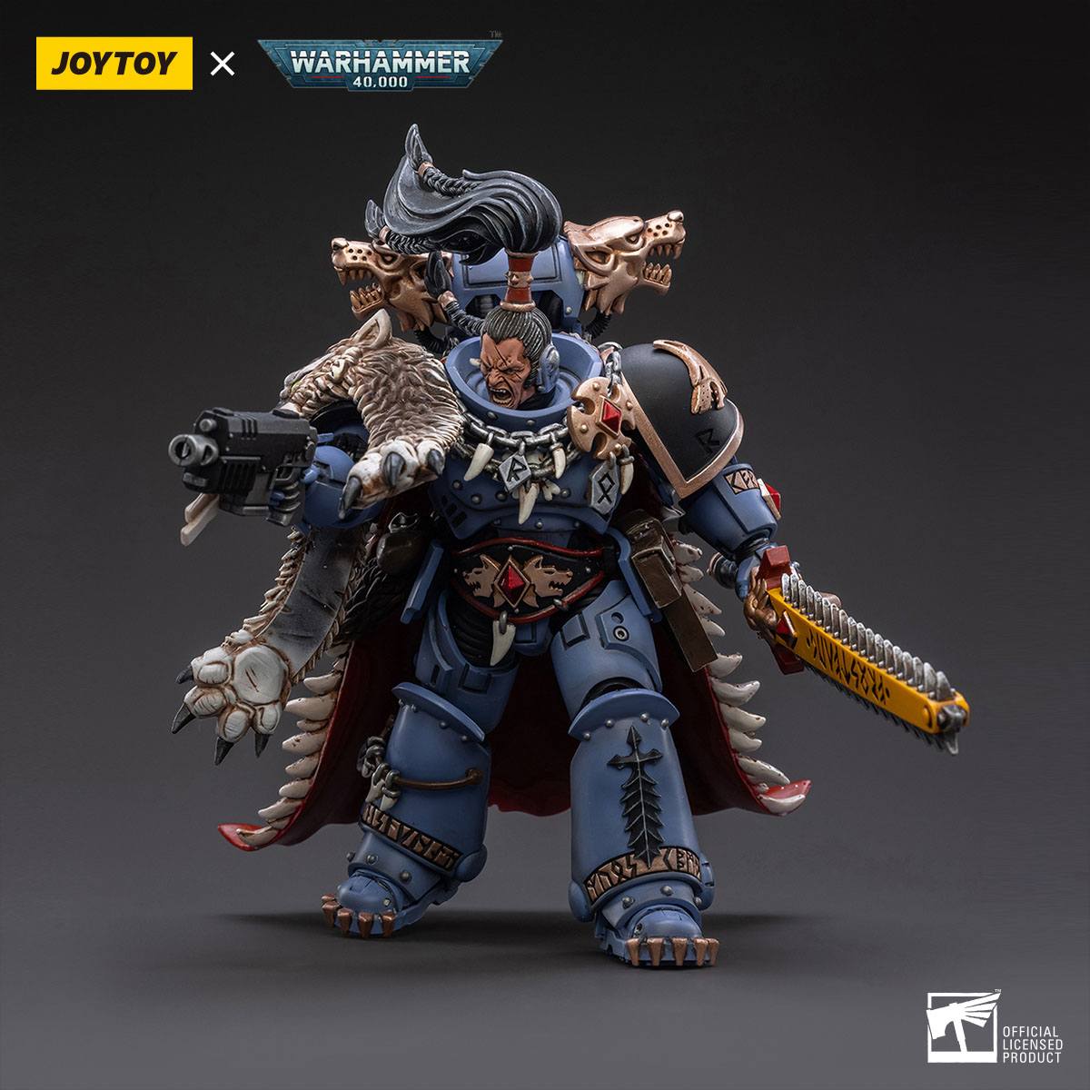 Warhammer 40k: Space Wolves Ragnar Blackmane - 13 cm-Actionfiguren-JoyToy-Mighty Underground