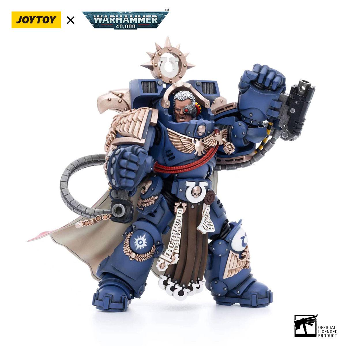 Warhammer 40k: Ultramarines Chapter Master Marneus Calgar - 12 cm-Actionfiguren-JoyToy-Mighty Underground