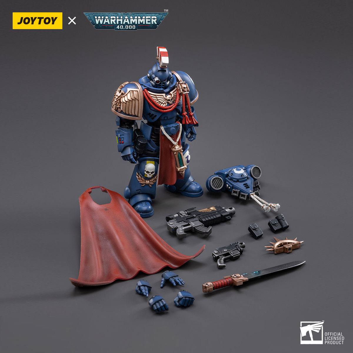 Warhammer 40k: Ultramarines Primaris Captain Sidonicus - 12 cm-Actionfiguren-JoyToy-Mighty Underground