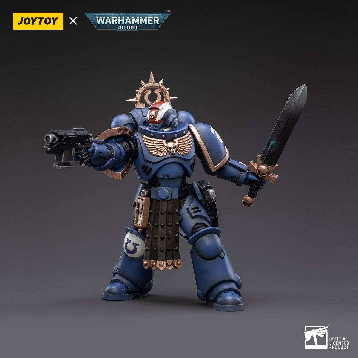 Warhammer 40k: Ultramarines Primaris Lieutenant Amulius - 12 cm-Actionfiguren-JoyToy-Mighty Underground