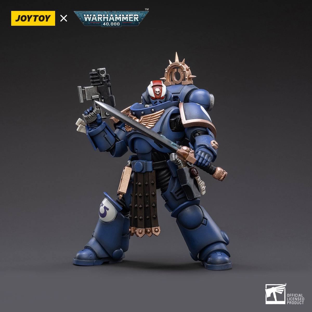 Warhammer 40k: Ultramarines Primaris Lieutenant Amulius - 12 cm-Actionfiguren-JoyToy-Mighty Underground