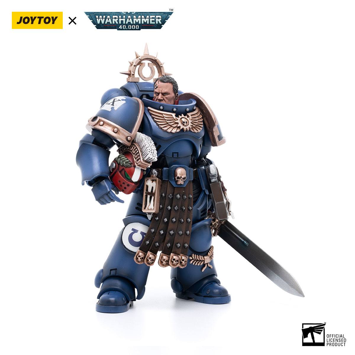 Warhammer 40k: Ultramarines Veteran Sergeant Icastus - 12 cm-Actionfiguren-JoyToy-Mighty Underground