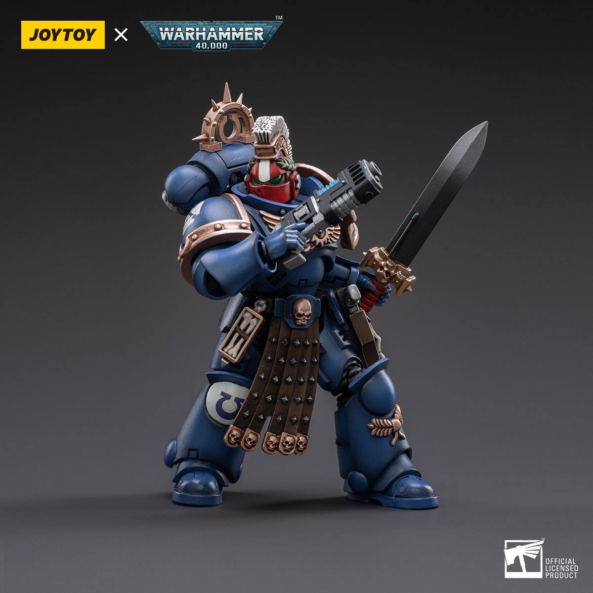 Warhammer 40k: Ultramarines Veteran Sergeant Icastus - 12 cm-Actionfiguren-JoyToy-Mighty Underground