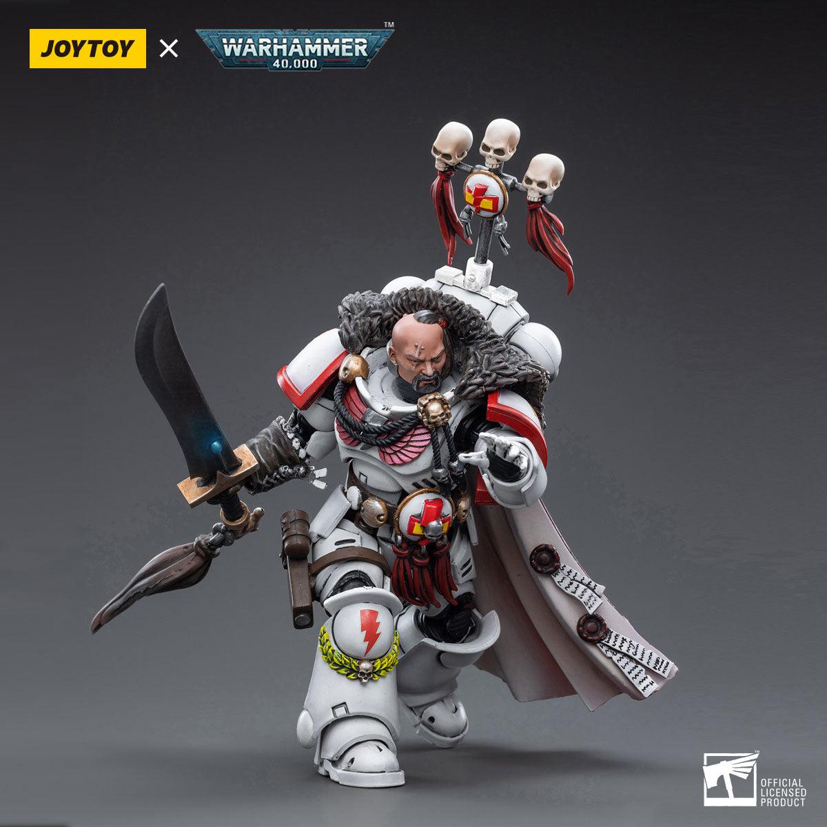 Warhammer 40k: White Scars Captain Kor'sarro Khan - 12 cm-Actionfiguren-JoyToy-Mighty Underground