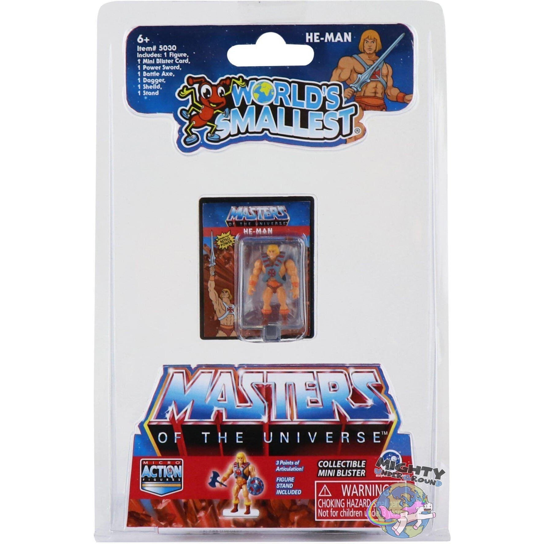 World's Smallest Masters of the Universe: 4er Set-Actionfiguren-Super Impulse / World's Smallest Toys-mighty-underground